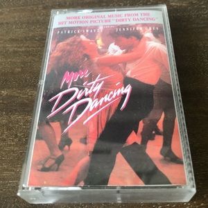 Vintage Cassette Tape More Dirty Dancing Movie Soundtrack